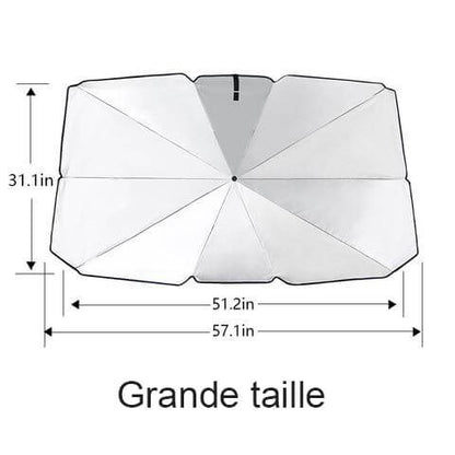 🚗 50% DE RÉDUCTION ! ☀️Pare-soleil pour voiture – Protection efficace contre la chaleur et les UV, pare-soleil pliable pour pare-brise