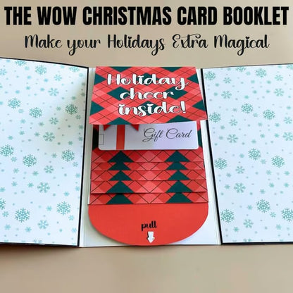 ⏰ 50% DE RÉDUCTION ! 🎄Plus de 50 000 exemplaires vendus ! 🎁✨ Livre porte-cartes cadeau de Noël🎅