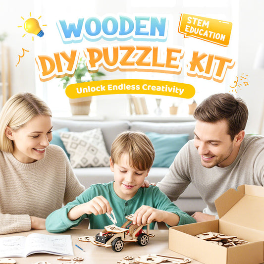 🎁Last Day Sale 50% OFF🧩 DIY Creative Handmade Tech Toys - Build & Learn with Electronic Components, Fun STEM Education for Kids 🚀📦
