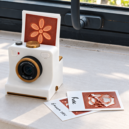 ☕ PROMO -50% ✨ Appareil Photo Rétro Coffee Art — 30 Pochoirs pour Latte Art 📸