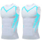 💪50% DE RÉDUCTION ! 🎉Gilet sculptant ionique Slimoly® – Compression et rafraîchissement – Remodelage du corps et sans manches – Invisible sous les vêtements 🕶️