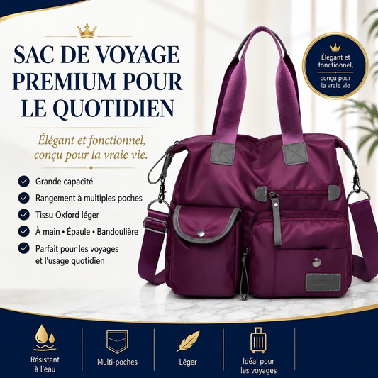 👜 50 % DE RÉDUCTION EN CE MOMENT ! 💐Sac fourre-tout imperméable grande capacité pour femmes