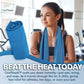 ⏰🎉Buy 1 Get 1 Free-Limited Sale🔥Cold Sweat Towel You Can Use Anywhere, Anytime! Reusable Soft Absorbent Cooling Portable