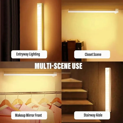 🎁Last Day Buy 2 Get 1 Free💡🏆Flash Sale⚡ Punch-free Smart Sensor Magnetic Rechargeable LED Lights