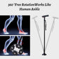 📢📢50 % DE RÉDUCTION !! ⏰Canne pliante multifonctionnelle pour personnes âgées🦯