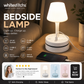 💡50% DE RÉDUCTION !🔌 Lampe de chevet avec prises USB et secteur,3/4 prises secteur, 2 ports USB, 1 port Type-C. ⭐🏠