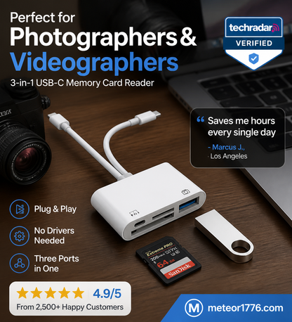 🎬 50 % DE RÉDUCTION EN CE MOMENT ! 📱 Hub de transfert pour créateurs – Lecture simultanée SD/TF🎥