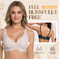 💐 Jelly Wireless : soutiens-gorge sans armatures confortables pour femmes, bralettes push-up, soutiens-gorge sans coutures à porter sous un t-shirt, soutiens-gorge à décolleté en V profond pour tous les jours💕