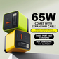 🏆 50 % DE RÉDUCTION EN CE MOMENT ! 🔌 Chargeur 65 W avec câble Type-C rétractable 📲