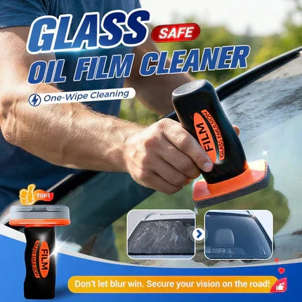 🏆 50% DE RÉDUCTION ! 🧼1 acheté 1 offert🚗 Spray Nettoyant pour Vitres – Élimine le Film Huileux, Vue Cristalline Garantie