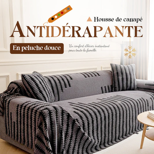 🐾 50 % DE RÉDUCTION EN CE MOMENT ! ☁️ Housse de canapé en peluche ultra douce – Confort nuage, protège des poils et griffes, le refuge parfait pour vos animaux et votre salon, sans sacrifier le style 🛋️❤️