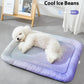 🐾 50% DE RÉDUCTION ! ❄️Coussin rafraîchissant 3D pour chiens et chats – Nid doux en perles de gel, matelas à air pour été, tissu respirant, fraîcheur naturelle sans excès💤