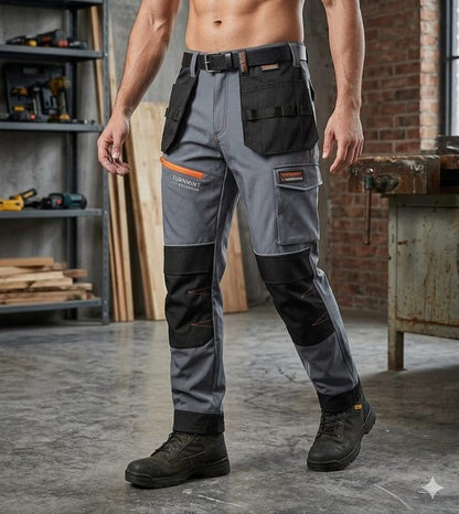 👖 50 % DE RÉDUCTION MAINTENANT ! ⚡ Pantalon cargo pour homme résistant – Tissu solide, multiples poches & coupe confortable pour tous vos déplacements 🛠️