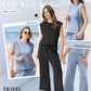 💕 Hot Sale 50% OFF🔥✨2025 New Women's  Cap Sleeve Top & Wide-Leg Pants 2-Piece Set