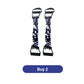 💪3-Way Natural Latex Resistance Band - Full Body Stretching & Strength Training