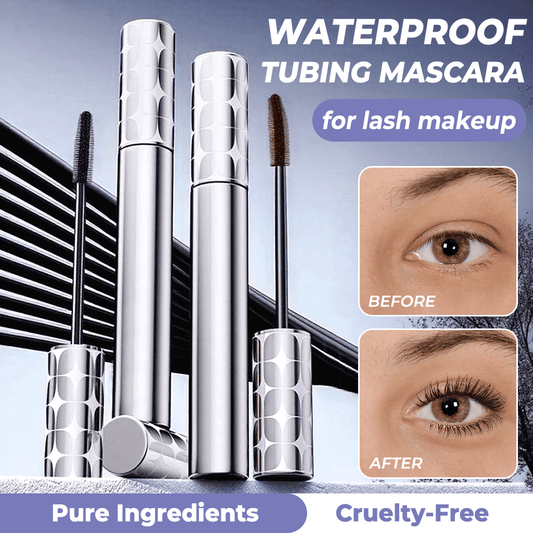 💃 -50% PROMO FLASH ! Duo Mascara Tubulaire Waterproof Noir & Brun – Tenue 24h Sans Bavure !