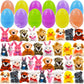 🔥HOT SALE 50% OFF-12/24/36 Pcs Prefilled Easter Eggs, Filled with Plush Animal Toys