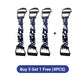 💪3-Way Natural Latex Resistance Band - Full Body Stretching & Strength Training