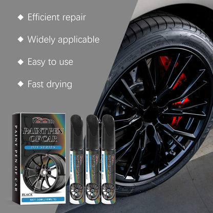 🎨 50% DE RÉDUCTION ! 🚗 Kit Stylo Réparation Jantes – Vernis + 3 x 10 ml pour Retouche Précise – Formule Résistante aux Éclats, Application Sans Gouttes – Idéal pour Rayures et Petits Impacts 🖌️✨