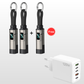 🏆 Offre spéciale du dernier jour :15.99€ ! 🔌 2 achetés 1 offerts 🎁Câble de charge 4 en 1 avec affichage numérique et anneau porte-clés