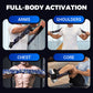 💪3-Way Natural Latex Resistance Band - Full Body Stretching & Strength Training