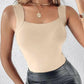 🔥Last Day 49% OFF💖Women’s U Neck Thermal Tank Tops with Built-In Bra