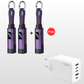 🏆 Offre spéciale du dernier jour :15.99€ ! 🔌 2 achetés 1 offerts 🎁Câble de charge 4 en 1 avec affichage numérique et anneau porte-clés