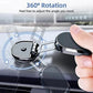 🏆 1 achetés 1 offerts 🎁Support Magnétique Voiture Pliable – Rotation 360°, 6 Aimants N52 & Bras Repliable for Téléphones 4–7″ ✨