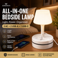 💡50% DE RÉDUCTION !🔌 Lampe de chevet avec prises USB et secteur,3/4 prises secteur, 2 ports USB, 1 port Type-C. ⭐🏠