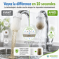 🧼 Offre spéciale du dernier jour :13.99€ ! 💧 1 achetés 1 offerts 🎁 Filtre anti-éclaboussures pour robinet – 360° orientable, élimine rouille & sédiments, réducteur de chlore✨