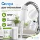 🧼 Offre spéciale du dernier jour :13.99€ ! 💧 1 achetés 1 offerts 🎁 Filtre anti-éclaboussures pour robinet – 360° orientable, élimine rouille & sédiments, réducteur de chlore✨