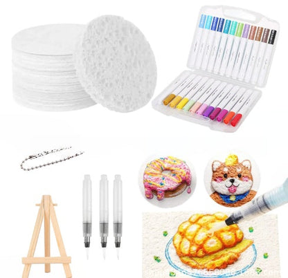 🎨 50 % DE RÉDUCTION EN CE MOMENT ! ✨ Feuilles de papier à peinture gonflante, création DIY amusante, dessins à effet relief pour enfants et loisirs ✨
