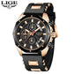 ⌚ PROMO FLASH : 50% DE RÉDUCTION ! ⏰ Montre Sport Homme LIGE – Quartz – Chronographe & Étanche for Outdoor & Quotidien