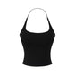 Haut dos nu pour femme avec brassière intégrée