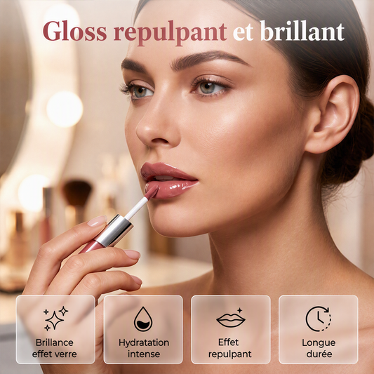 Rouge à lèvres liquide longue tenue à double embout