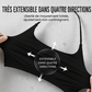 Haut dos nu pour femme avec brassière intégrée