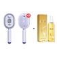 📢📢50 % de réduction !! ⏰ Brosse Électrique Cheveux – Spray Hydratant, Massage & Lissant Instantané ✨📦