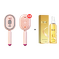 📢📢50 % de réduction !! ⏰ Brosse Électrique Cheveux – Spray Hydratant, Massage & Lissant Instantané ✨📦