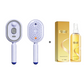 📢📢50 % de réduction !! ⏰ Brosse Électrique Cheveux – Spray Hydratant, Massage & Lissant Instantané ✨📦
