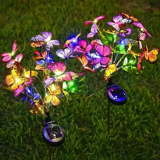 🔥 Last Day Sale Price |  🦋Solar Outdoor Butterfly Lights💐