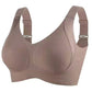 💕50% DE RÉDUCTION ! 💐Soutien-gorge sans coutures à rayures subtiles avec soutien en W – Confort et style !