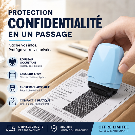 🏆 Un acheté, un offert ⏰ Tampon rouleau de protection des données