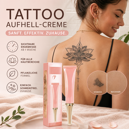 🏆 Offre spéciale du dernier jour : 9,99 € ! 🔥 2 achetés, le 3e offert 🎁Crème éclaircissante pour tatouages douce, efficace et polyvalente