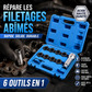 🚗 50 % DE RÉDUCTION EN CE MOMENT ! 🔧Jeu d'outils de réparation de filetages pour l'automobile✨