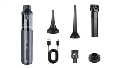 🏆 50 % DE RÉDUCTION EN CE MOMENT !🧹Aspirateur de voiture V8 Apex – mini-aspirateur portable sans fil 4-en-1 avec une puissance d’aspiration de 16 000 Pa ✨