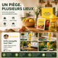 🏆 2 achetés, 1 offert 🎁 Piège à mouches suspendu intérieur extérieur, capture efficace sans toxique pour jardin maison et terrasse ✨