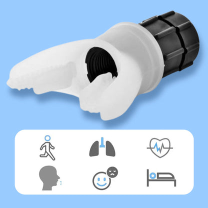 🏆 Offre spéciale du dernier jour :17.99€ ! 🔥 2 achetés 1 offerts 🎁Entraîneur respiratoire portable et réglable