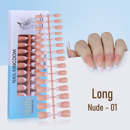 💎 50 % DE RÉDUCTION EN CE MOMENT ! ✨240PCS Presse française sur les ongles