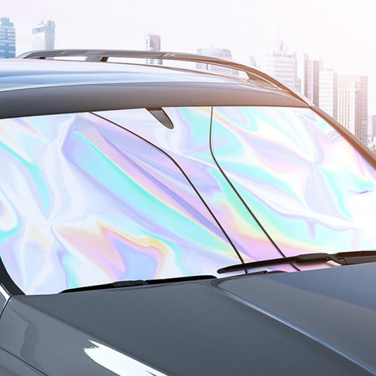 🌞 Soldes d'été : -50 % 🌈 Pare-soleil laser pour pare-brise de voiture 🏖️