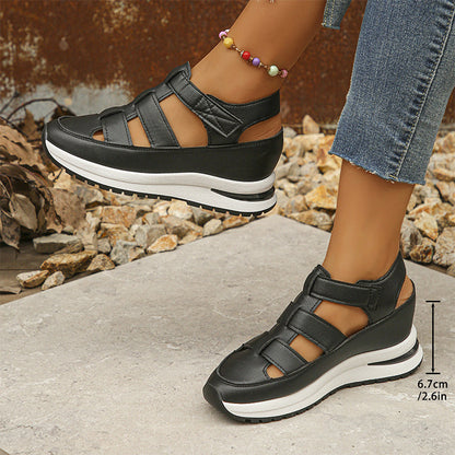 Dames Gesloten Teen Sneaker Sandalen